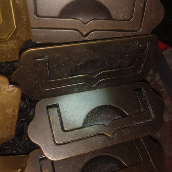 Brass Recessed Drawer Handles - Picture 8 of 8